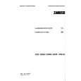 ZANUSSI ZGRX3226HL Owners Manual ZANUSSI ZGRX3226HL Owners Manual