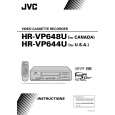 JVC HR-VP644U Owners Manual JVC HR-VP644U Owners Manual