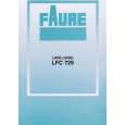 FAURE LFC729 Owners Manual FAURE LFC729 Owners Manual