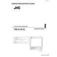 JVC TM-A101G/E Owners Manual JVC TM-A101G/E Owners Manual