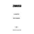 ZANUSSI ZCG050GW Owners Manual ZANUSSI ZCG050GW Owners Manual