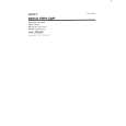 SONY HVL-20DW2 Owners Manual SONY HVL-20DW2 Owners Manual