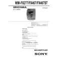 SONY WMFX467 Service Manual SONY WMFX467 Service Manual