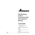 WHIRLPOOL AOES3030E Owners Manual WHIRLPOOL AOES3030E Owners Manual