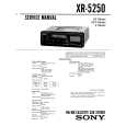 SONY XR5250 Service Manual SONY XR5250 Service Manual