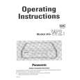 PANASONIC AGW2 Owners Manual PANASONIC AGW2 Owners Manual