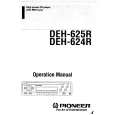 PIONEER DEH-624R Owners Manual PIONEER DEH-624R Owners Manual