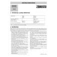ZANUSSI TS662 Owners Manual ZANUSSI TS662 Owners Manual