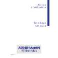 ARTHUR MARTIN ELECTROLUX AW863F Owners Manual ARTHUR MARTIN ELECTROLUX AW863F Owners Manual