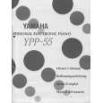 YAMAHA YPP-55 Owners Manual YAMAHA YPP-55 Owners Manual