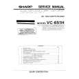 SHARP VC651H Service Manual SHARP VC651H Service Manual