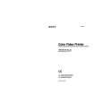 SONY UP-2850P Owners Manual SONY UP-2850P Owners Manual