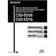 AIWA CSDED16 Owners Manual AIWA CSDED16 Owners Manual
