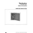 TECHNICS SBCD330 Owners Manual TECHNICS SBCD330 Owners Manual