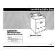 WHIRLPOOL LE8600XWN0 Installation Manual WHIRLPOOL LE8600XWN0 Installation Manual