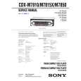 SONY CDXM7810 Service Manual SONY CDXM7810 Service Manual