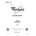 WHIRLPOOL LE5950XSW0 Parts Catalog WHIRLPOOL LE5950XSW0 Parts Catalog
