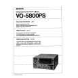 SONY VO5800PS Owners Manual SONY VO5800PS Owners Manual