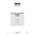 ZANUSSI F550 Owners Manual ZANUSSI F550 Owners Manual