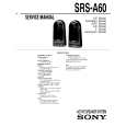 SONY SRS-A60 Service Manual SONY SRS-A60 Service Manual