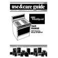 WHIRLPOOL SF396PEPW0 Owners Manual WHIRLPOOL SF396PEPW0 Owners Manual