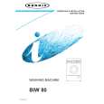 TRICITY BENDIX BiW80 Owners Manual TRICITY BENDIX BiW80 Owners Manual