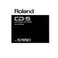ROLAND CD-5 Owners Manual ROLAND CD-5 Owners Manual