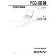 SONY PCGXG18 Service Manual SONY PCGXG18 Service Manual