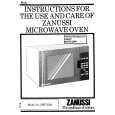 ZANUSSI MW732M Owners Manual ZANUSSI MW732M Owners Manual