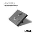 LOEWE 4000A Owners Manual LOEWE 4000A Owners Manual