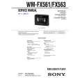 SONY WMFX561 Service Manual SONY WMFX561 Service Manual