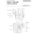 KENWOOD D40113205 Service Manual KENWOOD D40113205 Service Manual