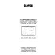 ZANUSSI ZKT862HN Owners Manual ZANUSSI ZKT862HN Owners Manual