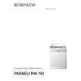 ROSENLEW PASSELIRW781 Manual de Usuario ROSENLEW PASSELIRW781 Manual de Usuario