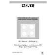 ZANUSSI ZKT 620 LN Owners Manual ZANUSSI ZKT 620 LN Owners Manual