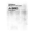 ROLAND A-880 Owners Manual ROLAND A-880 Owners Manual