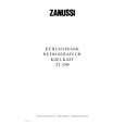 ZANUSSI ZI1240 Owners Manual ZANUSSI ZI1240 Owners Manual