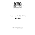 AEG EA150 Owners Manual AEG EA150 Owners Manual