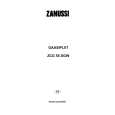 ZANUSSI ZCG55DGW Owners Manual ZANUSSI ZCG55DGW Owners Manual