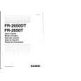 CASIO FR2650DT Owners Manual CASIO FR2650DT Owners Manual