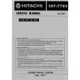 HITACHI SDT-7785 Service Manual HITACHI SDT-7785 Service Manual