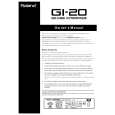 ROLAND GI-20 Owners Manual ROLAND GI-20 Owners Manual