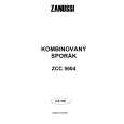 ZANUSSI ZCC5604 Owners Manual ZANUSSI ZCC5604 Owners Manual