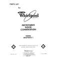WHIRLPOOL MH6700XV1 Parts Catalog WHIRLPOOL MH6700XV1 Parts Catalog
