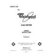 WHIRLPOOL LG9501XTF0 Parts Catalog WHIRLPOOL LG9501XTF0 Parts Catalog