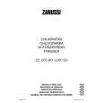 ZANUSSI ZC 205 AO Owners Manual ZANUSSI ZC 205 AO Owners Manual
