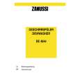 ZANUSSI DE4844 Owners Manual ZANUSSI DE4844 Owners Manual