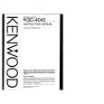 KENWOOD KGC4042 Owners Manual KENWOOD KGC4042 Owners Manual