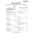 SHARP RG675H Service Manual SHARP RG675H Service Manual