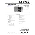 SONY ICFSW35 Service Manual SONY ICFSW35 Service Manual